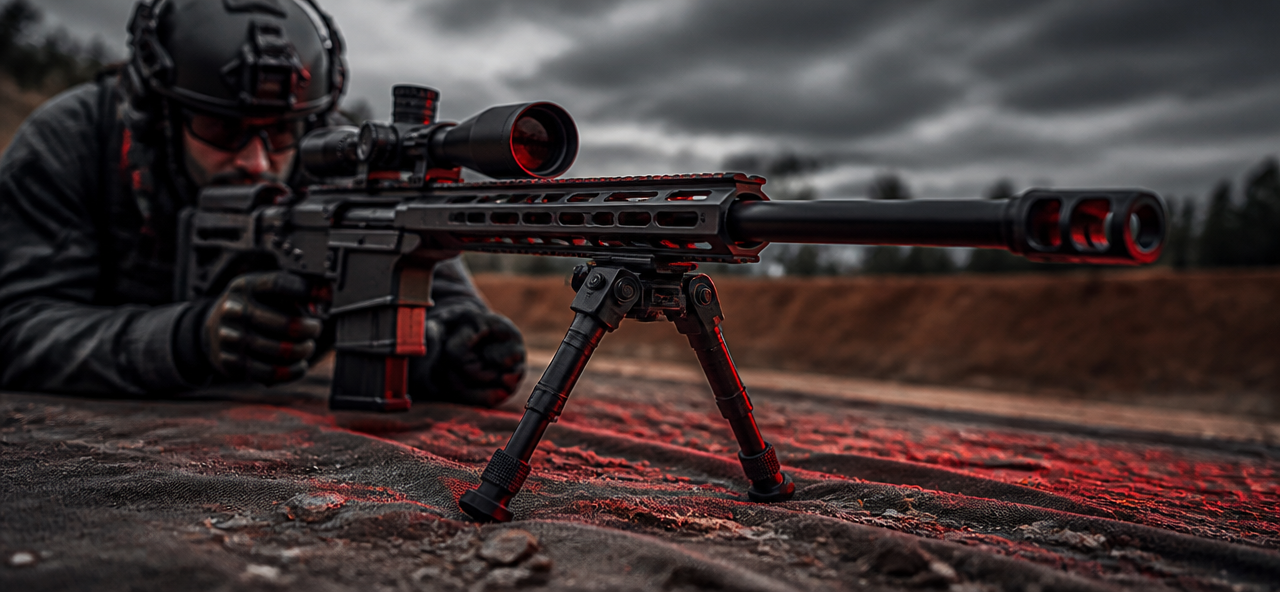 McMillan TAC 50C .50 BMG sniper rifle at Poland Shooting Center